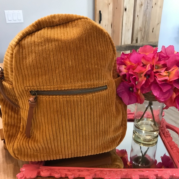 T-Shirt & Jeans Handbags - T-Shirt & Jeans Corduroy Backpack-NWT